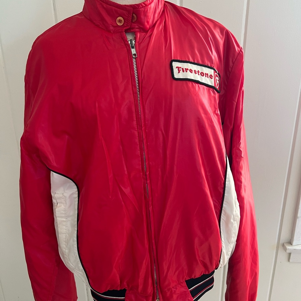 Vintage 80’s Firestone light puffer jacket
